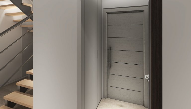 Menší patrová dřevostavba je efektivním řešením menšího pozemku a přesto větší užitné plochy. Přízemí i horní patro mají svoji koupenu. V patře se nachází…