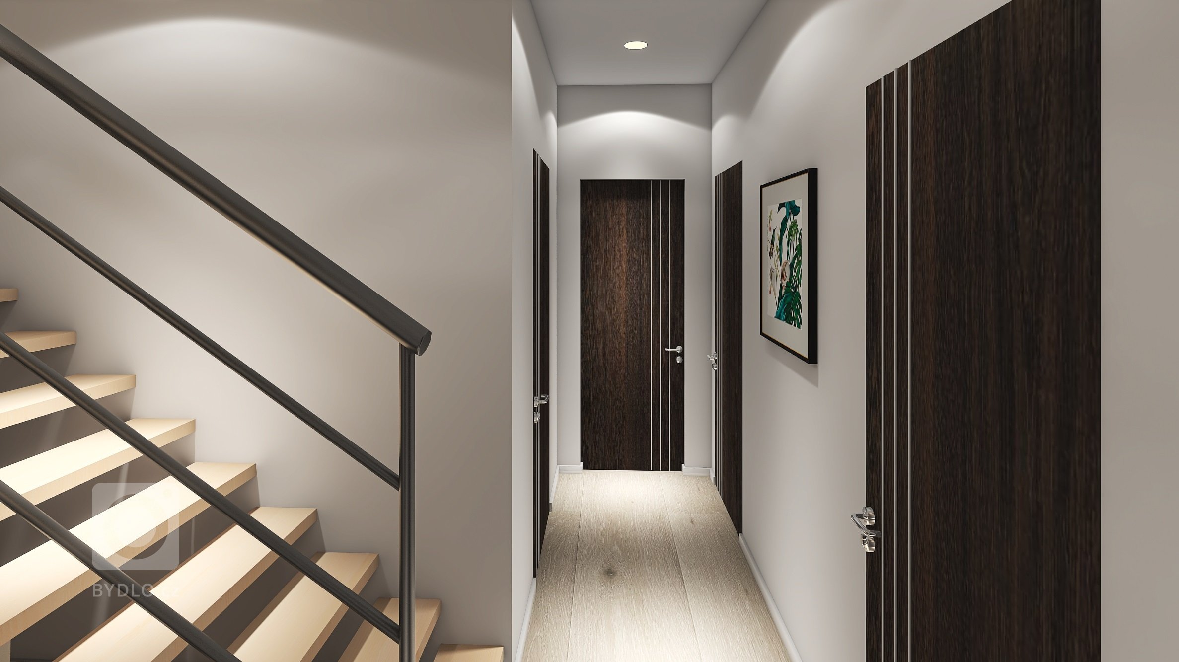 Menší patrová dřevostavba je efektivním řešením menšího pozemku a přesto větší užitné plochy. Přízemí i horní patro mají svoji koupenu. V patře se nachází…