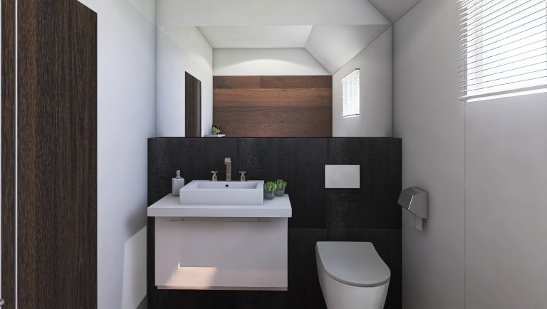 Menší patrová dřevostavba je efektivním řešením menšího pozemku a přesto větší užitné plochy. Přízemí i horní patro mají svoji koupenu. V patře se nachází…