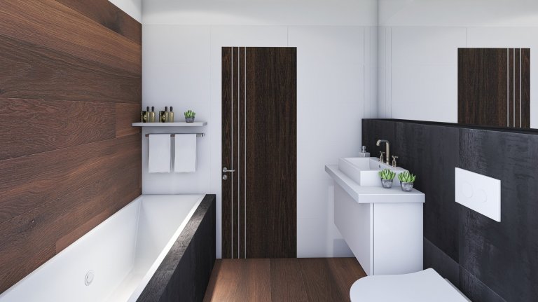 Menší patrová dřevostavba je efektivním řešením menšího pozemku a přesto větší užitné plochy. Přízemí i horní patro mají svoji koupenu. V patře se nachází…