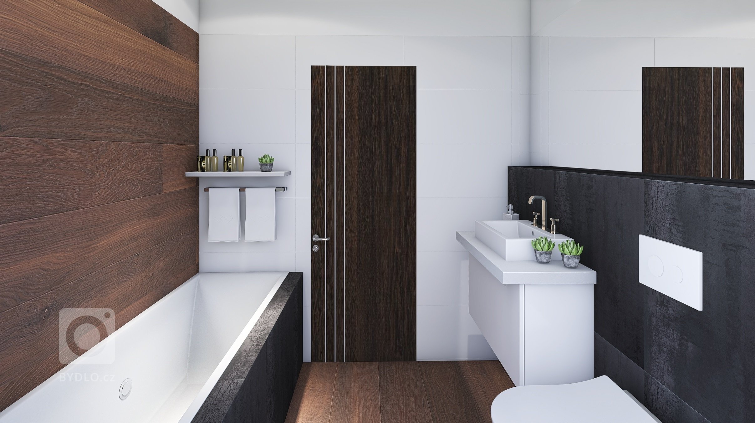 Menší patrová dřevostavba je efektivním řešením menšího pozemku a přesto větší užitné plochy. Přízemí i horní patro mají svoji koupenu. V patře se nachází…