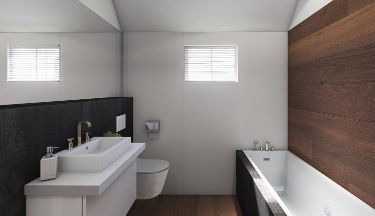 Menší patrová dřevostavba je efektivním řešením menšího pozemku a přesto větší užitné plochy. Přízemí i horní patro mají svoji koupenu. V patře se nachází…