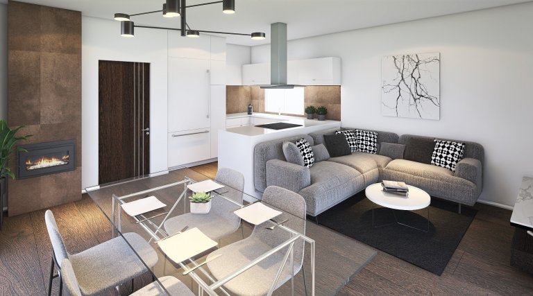 Menší patrová dřevostavba je efektivním řešením menšího pozemku a přesto větší užitné plochy. Přízemí i horní patro mají svoji koupenu. V patře se nachází…