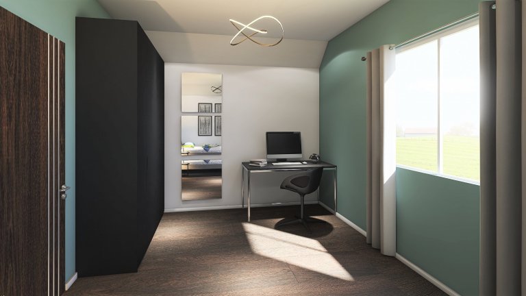 Menší patrová dřevostavba je efektivním řešením menšího pozemku a přesto větší užitné plochy. Přízemí i horní patro mají svoji koupenu. V patře se nachází…