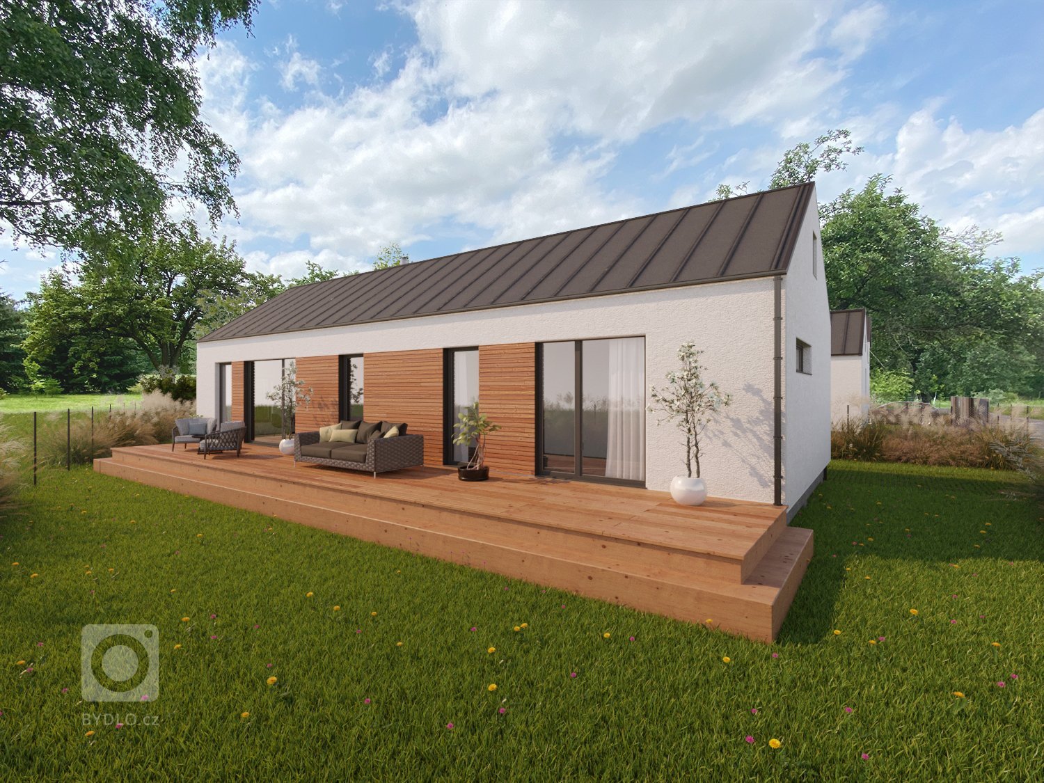 Pozemky s domy se nachází v klidné části města jako poslední v zástavbě přímo u lesa. Město Spálené Poříčí disponuje veškerou občanskou vybaveností. Jedná se o…