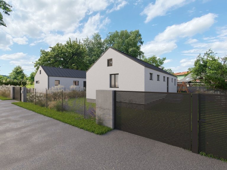 Pozemky s domy se nachází v klidné části města jako poslední v zástavbě přímo u lesa. Město Spálené Poříčí disponuje veškerou občanskou vybaveností. Jedná se o…