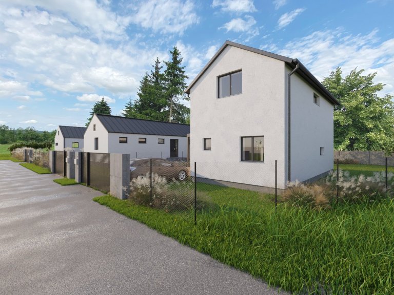 Pozemky s domy se nachází v klidné části města jako poslední v zástavbě přímo u lesa. Město Spálené Poříčí disponuje veškerou občanskou vybaveností. Jedná se o…