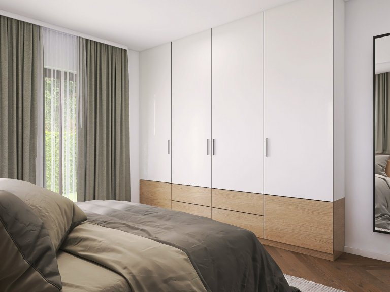 Představujeme vám jednoduchou stavbu se sedlovou střechou vycházející z oblíbené typové dřevostavby Easy 69. Zvětšené místnosti poskytují dostatečný prostor…