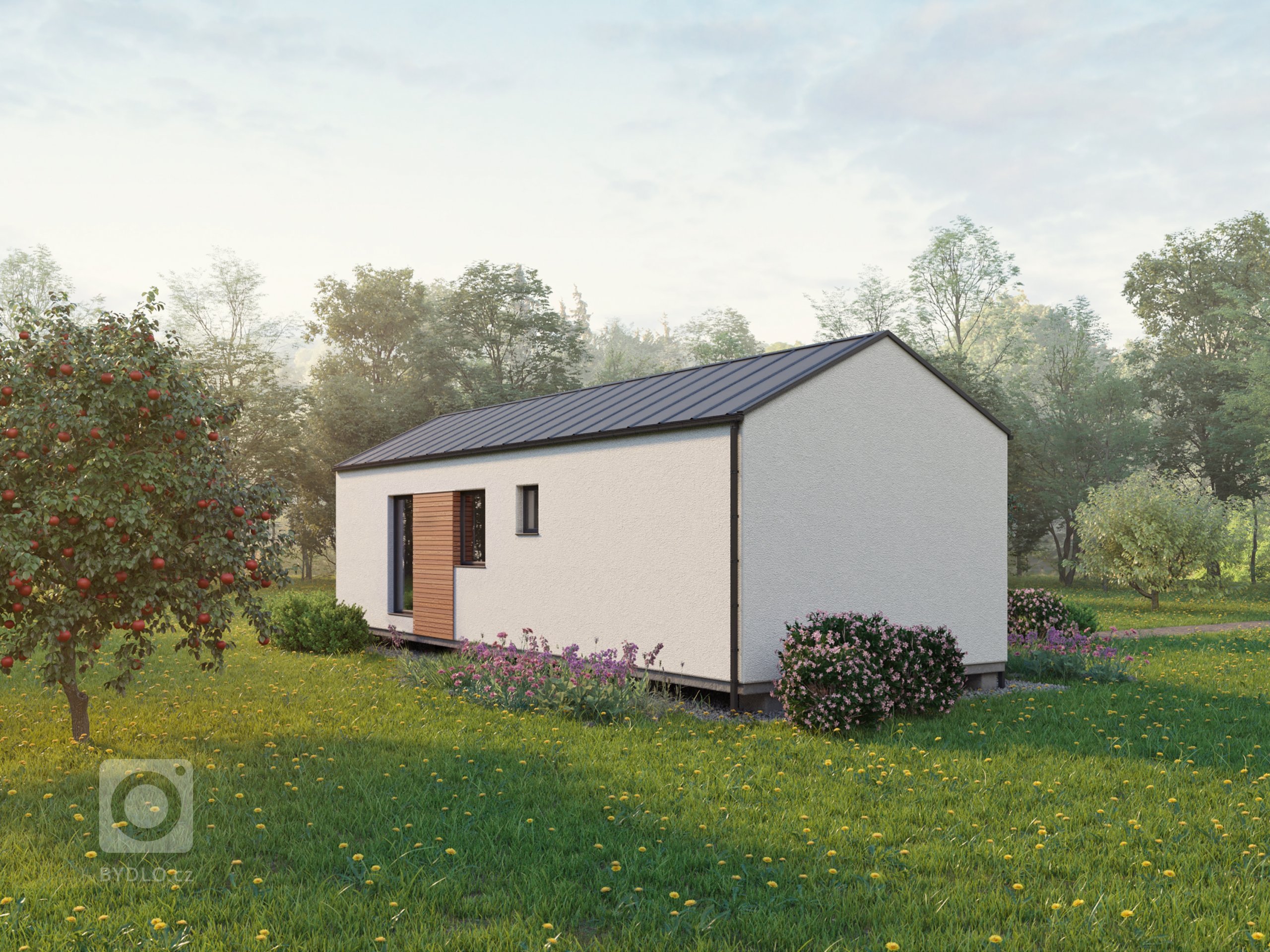 Představujeme vám zvětšený půdorys nejoblíbenější jednomodulové typové dřevostavby &ndash; EASY 48 s možnosmi dispozice 2+kk či 3+kk. Jedná se o největší…