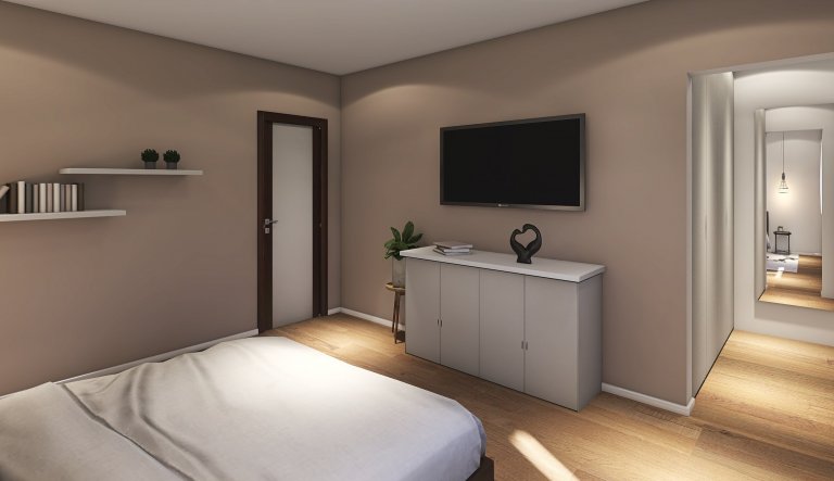 Velmi efektivně řešený dům do patra o dispozicích 5+kk. Přízemý se vyznačuje prostorným obývacím pokojem s kuchyňským koutem o velikosti 45 m2, koupelnou,…