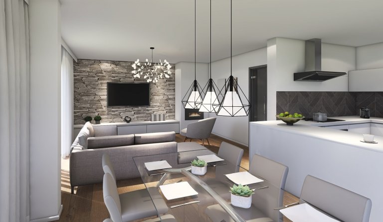 Velmi efektivně řešený dům do patra o dispozicích 5+kk. Přízemý se vyznačuje prostorným obývacím pokojem s kuchyňským koutem o velikosti 45 m2, koupelnou,…