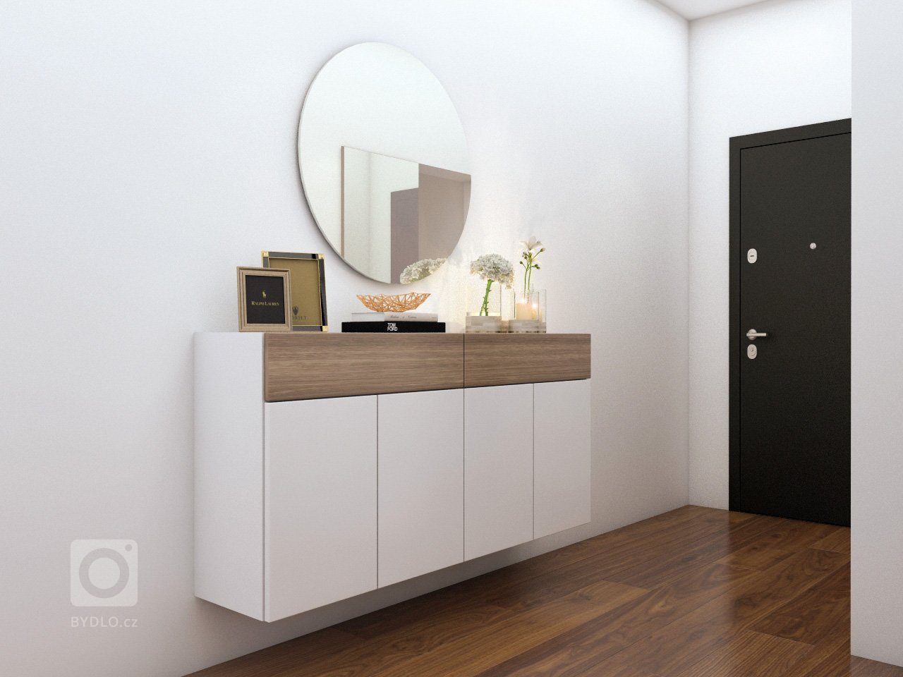 Byt v&nbsp;centre mesta navrhnutý pre mladý, dynamický pár.&nbsp;

V chodbe dominuje šatník so sedením. Vstup do šatníka&nbsp; je cez zrkadlové dvere.

Prechod…