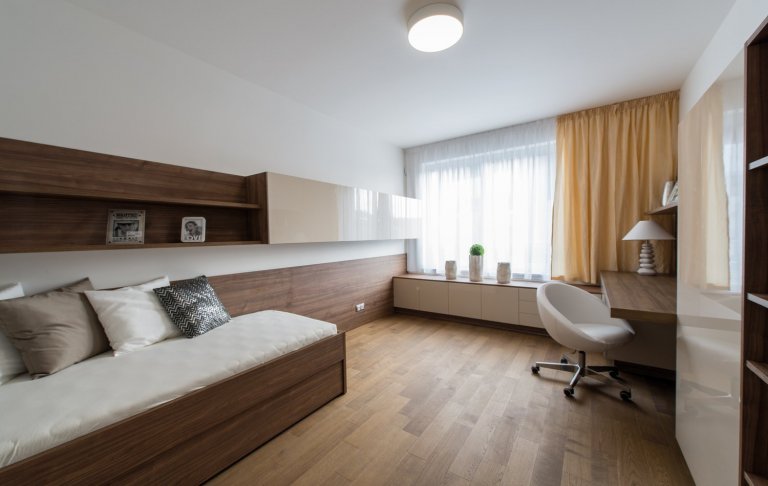 Ukázkový byt&nbsp;plně vybavený&nbsp;nábytkem&nbsp;a&nbsp;dveřmi HANÁK
