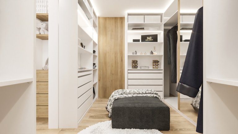 Studie interiéru rodinného domu v Kunovicích