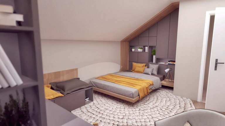 Keby sme chceli tento interiér popísať tromi slovami, určite by sme si vybrali tieto: jednoduchosť, detail a&nbsp;harmónia.
