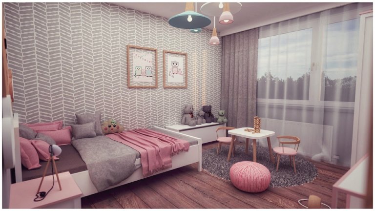 Detská izba je vždy také malé kráľovstvo. Tentokrát mu bude vládnuť malá princezná, ktorej sme návrhom spravili veľkú radosť... :-)
