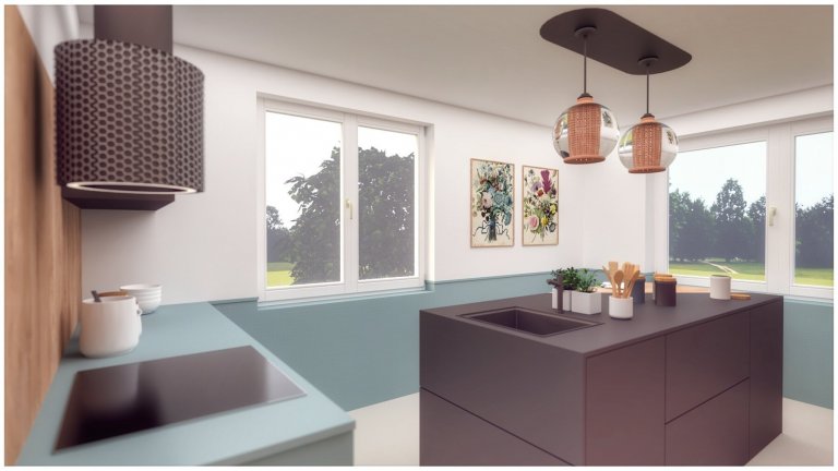 Keby sme chceli tento interiér popísať pár slovami, určite by sme si vybrali tieto: šikmé línie, prírodné materiály, pohoda a hravosť...&nbsp;&nbsp;
