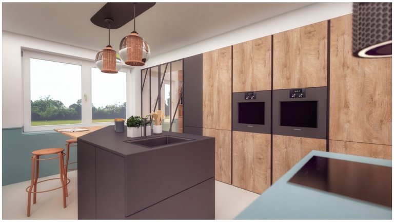 Keby sme chceli tento interiér popísať pár slovami, určite by sme si vybrali tieto: šikmé línie, prírodné materiály, pohoda a hravosť...&nbsp;&nbsp;
