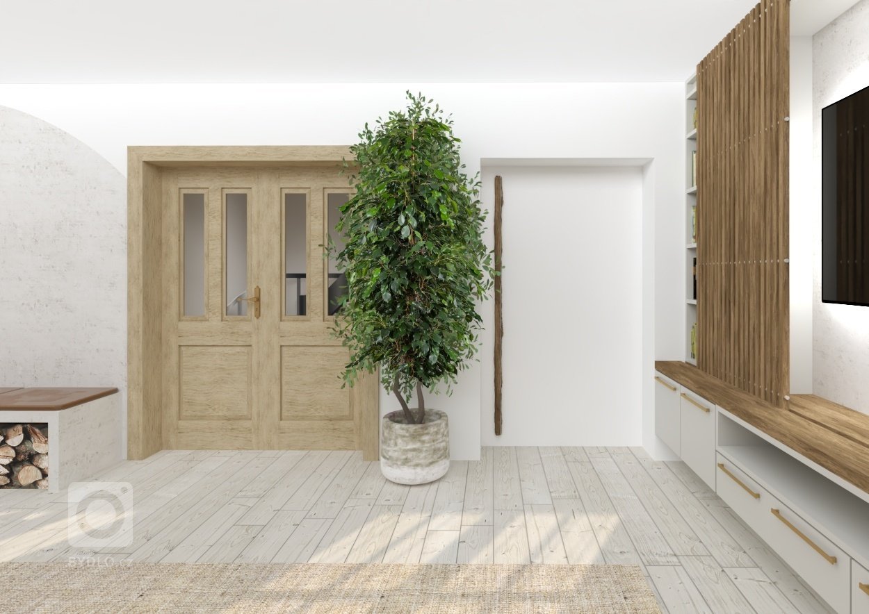 Zadání majitelů pro rekonstrukci tohoto obývacího pokoje ve starším rodinném domě nebylo vůbec jednoduché. Konzervativně zařízený obývací pokoj chtěli nechat…