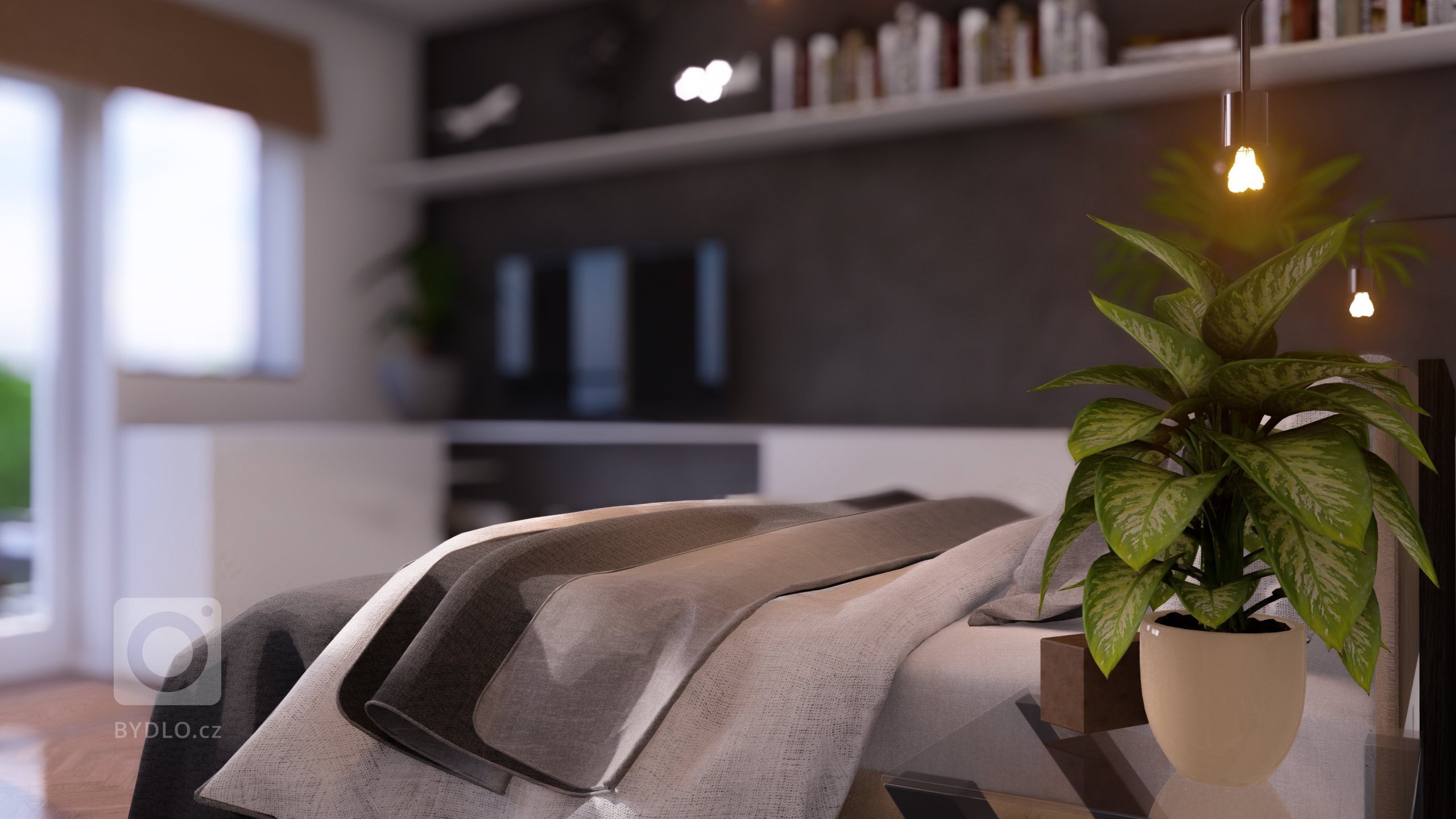 Moderní a přesto klasický. Takový je návrh interiéru jednopokojového bytu v centru Prahy, určeného ke krátkodobým pronájmům. Obývací část o rozloze necelých 18…