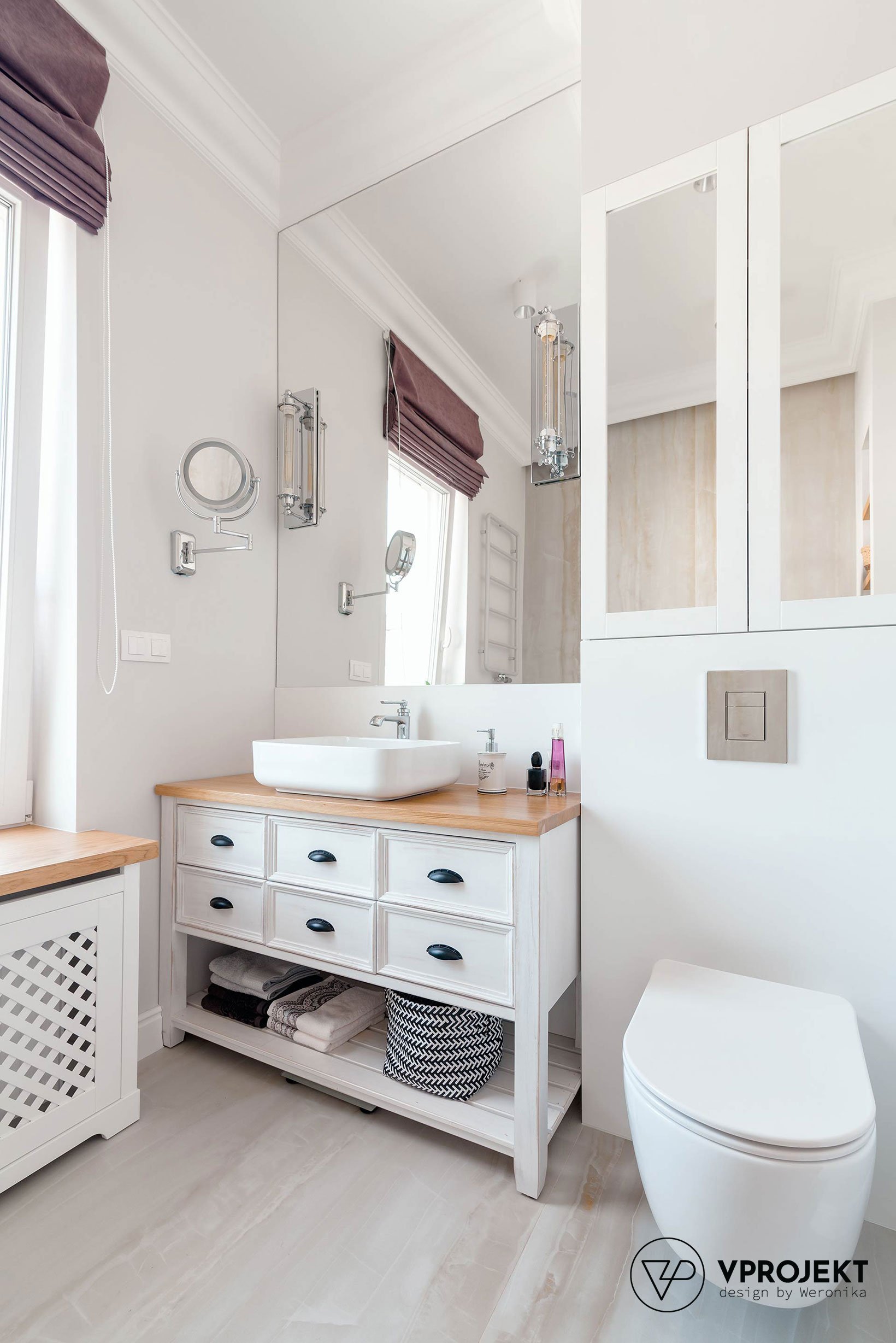 Barevný interiér s nádechem retro stylu