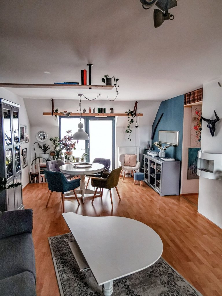 Blogerka Lucie a její kreativní bydlení v podkroví plném nápadů