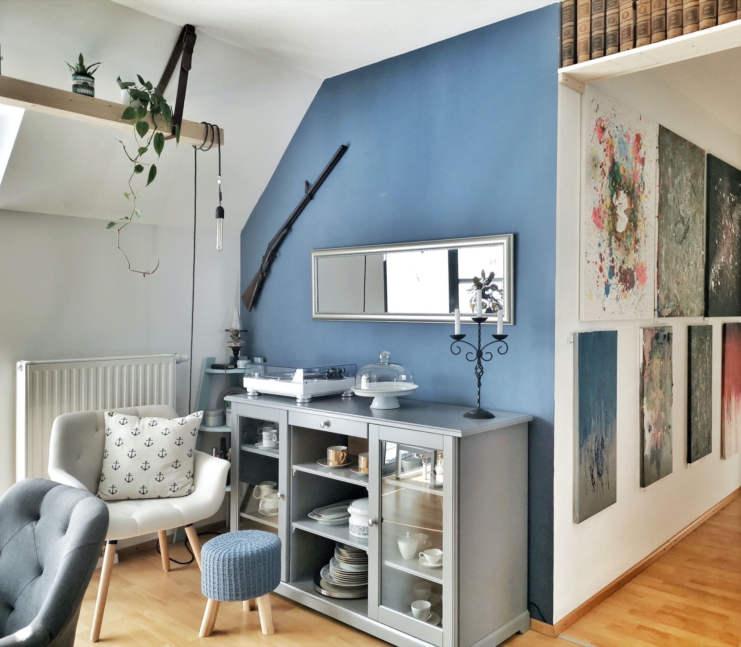 Blogerka Lucie a její kreativní bydlení v podkroví plném nápadů