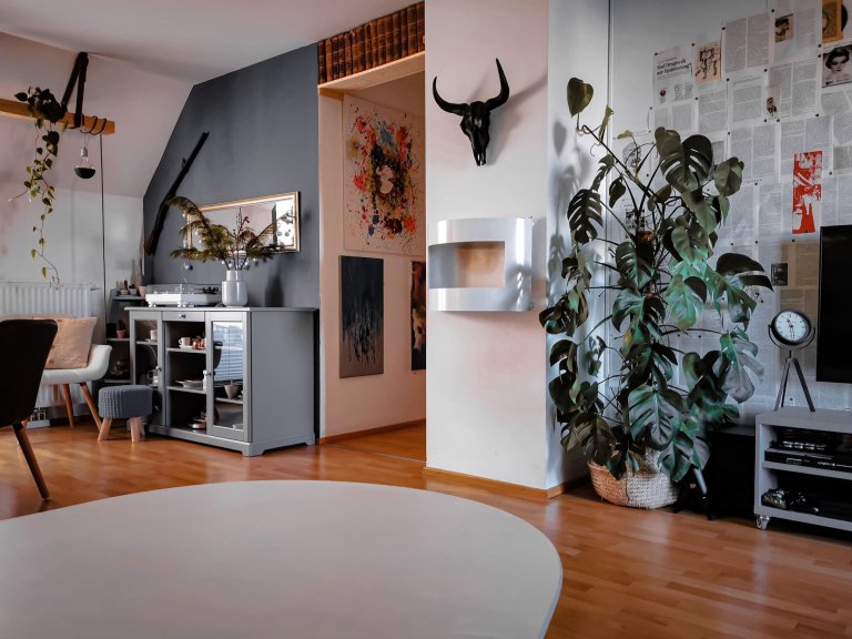 Blogerka Lucie a její kreativní bydlení v podkroví plném nápadů