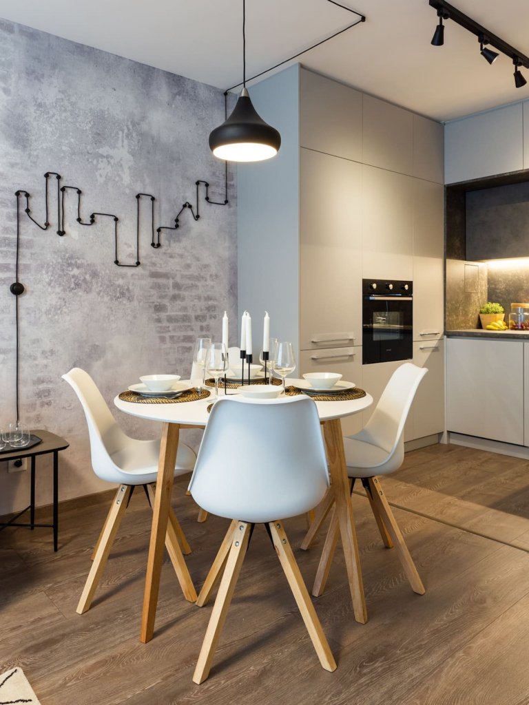 Chlapský interiér v industriálním stylu