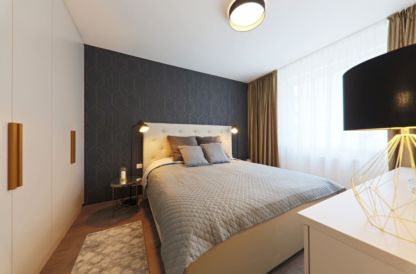 Chlapský interiér v industriálním stylu