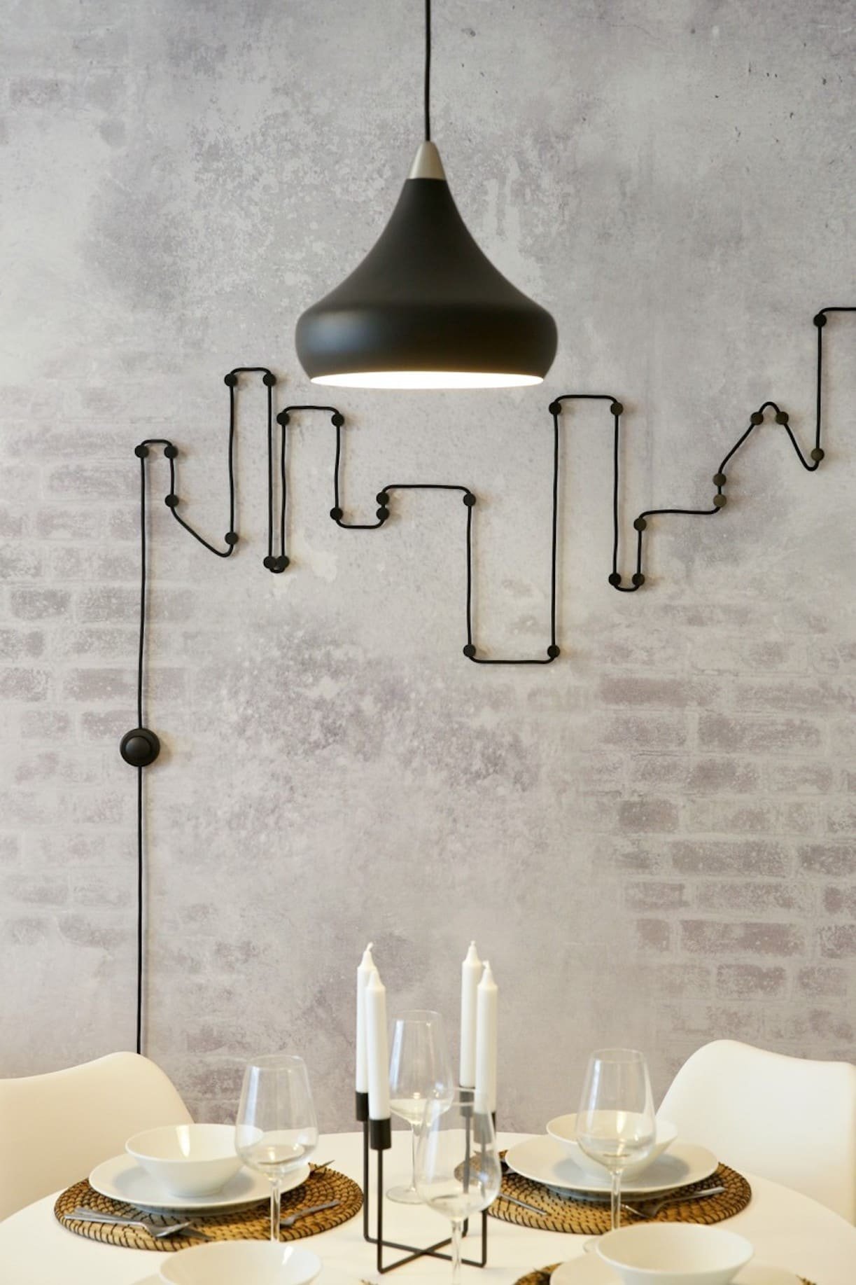 Chlapský interiér v industriálním stylu