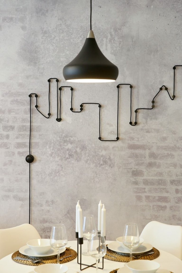 Chlapský interiér v industriálním stylu