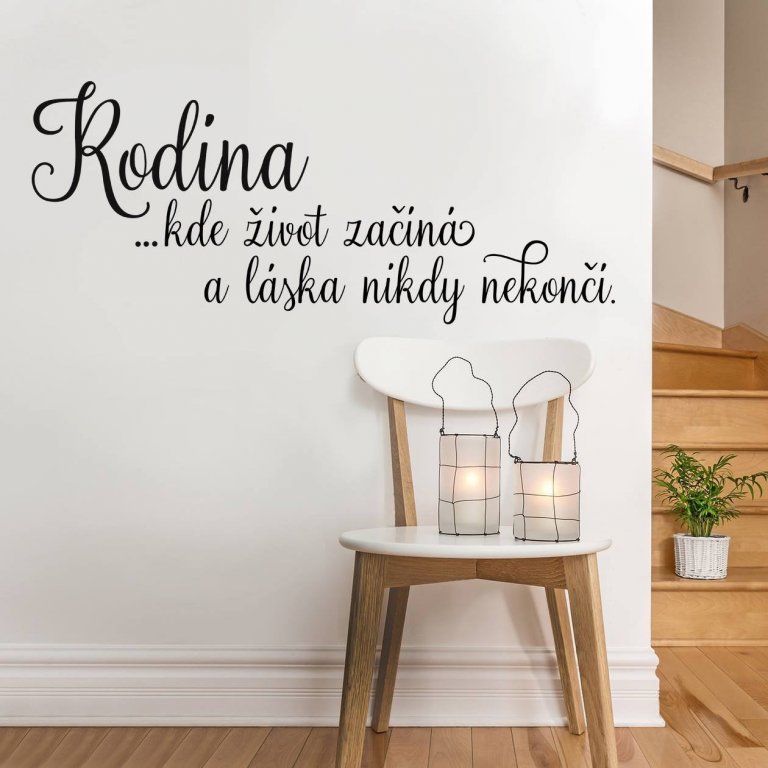 Citáty v interiéru osvěží vaše bydlení