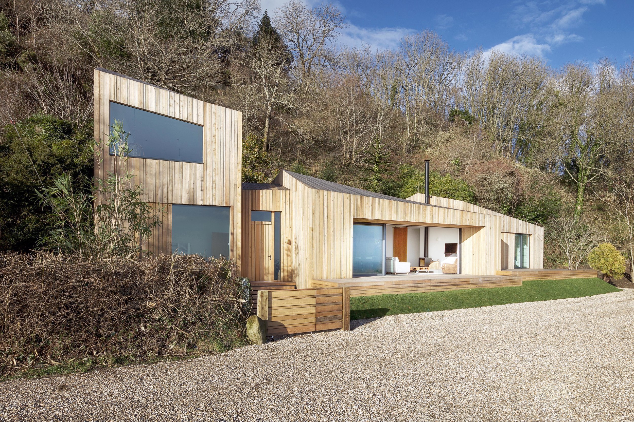 Dům chráněný proti sesuvům půdy