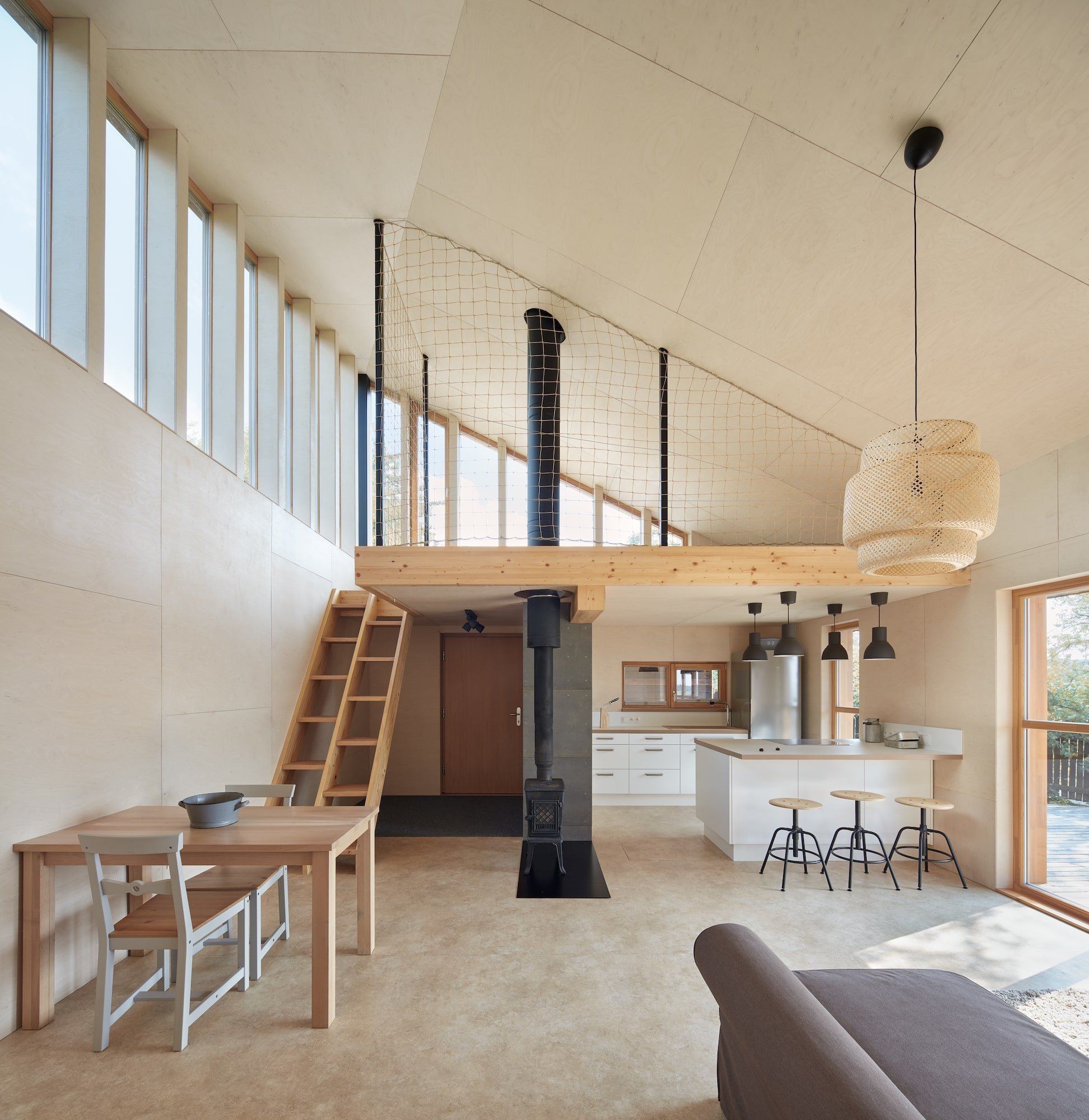 Dům inspirovaný valašskou architekturou