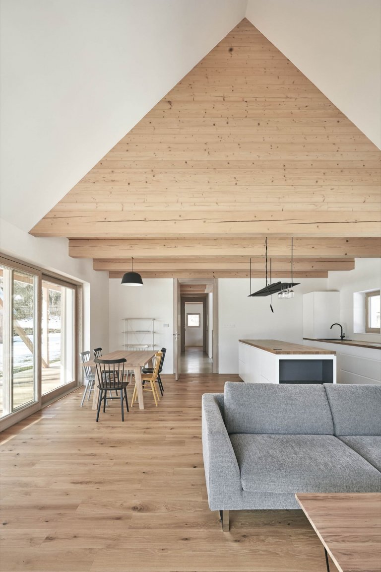 Dům se stodolou na Vysočině