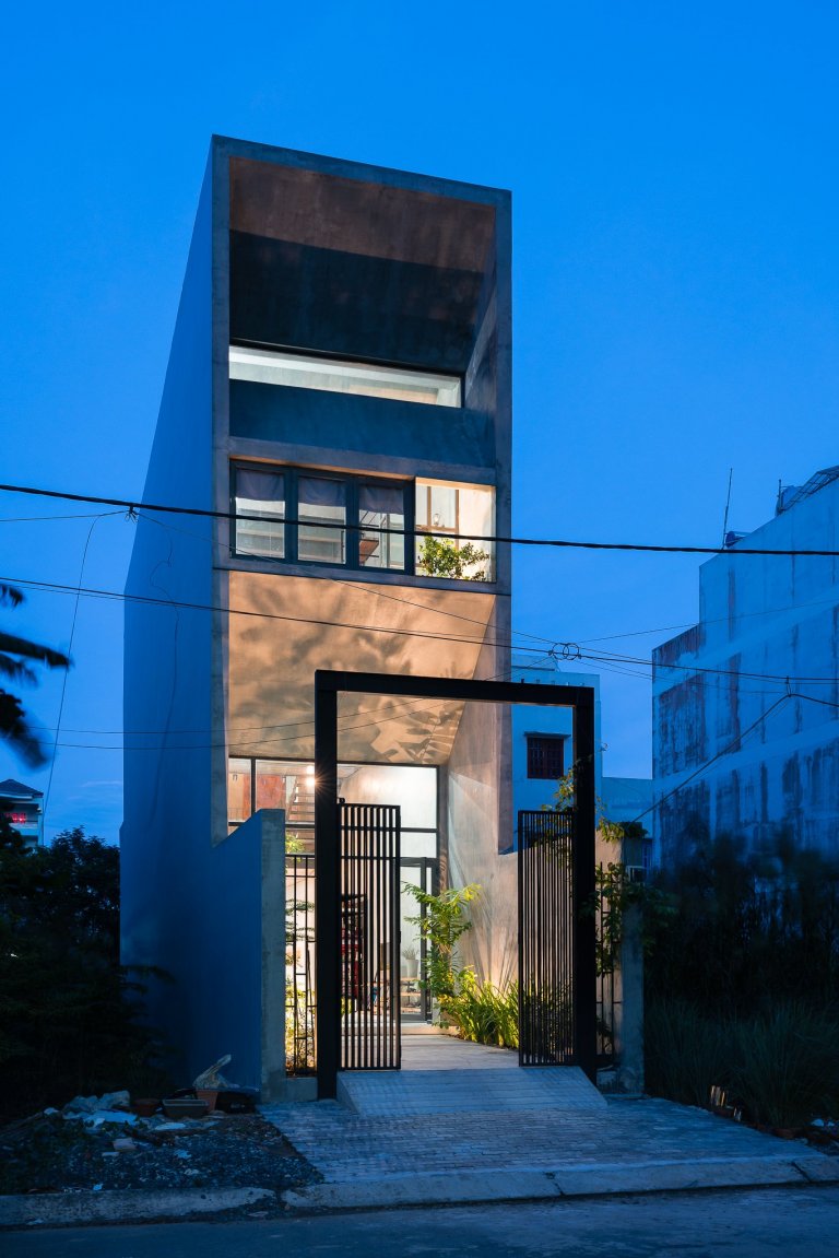 Dům široký pouhé čtyři metry