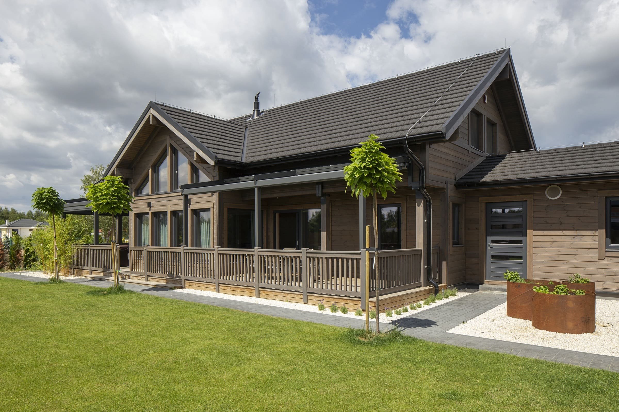 Dům ve finském stylu