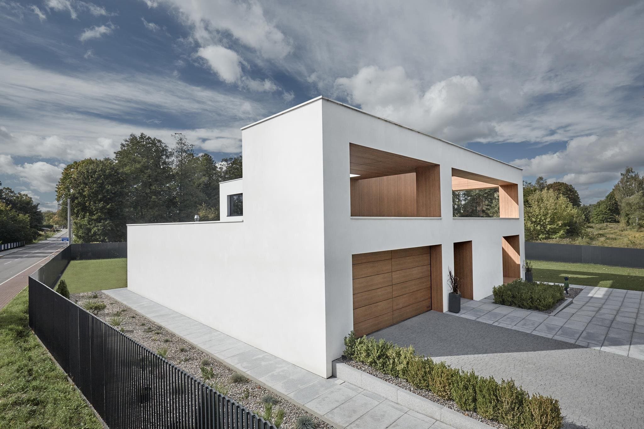 Klasická kostka s průhledy jako moderní dům