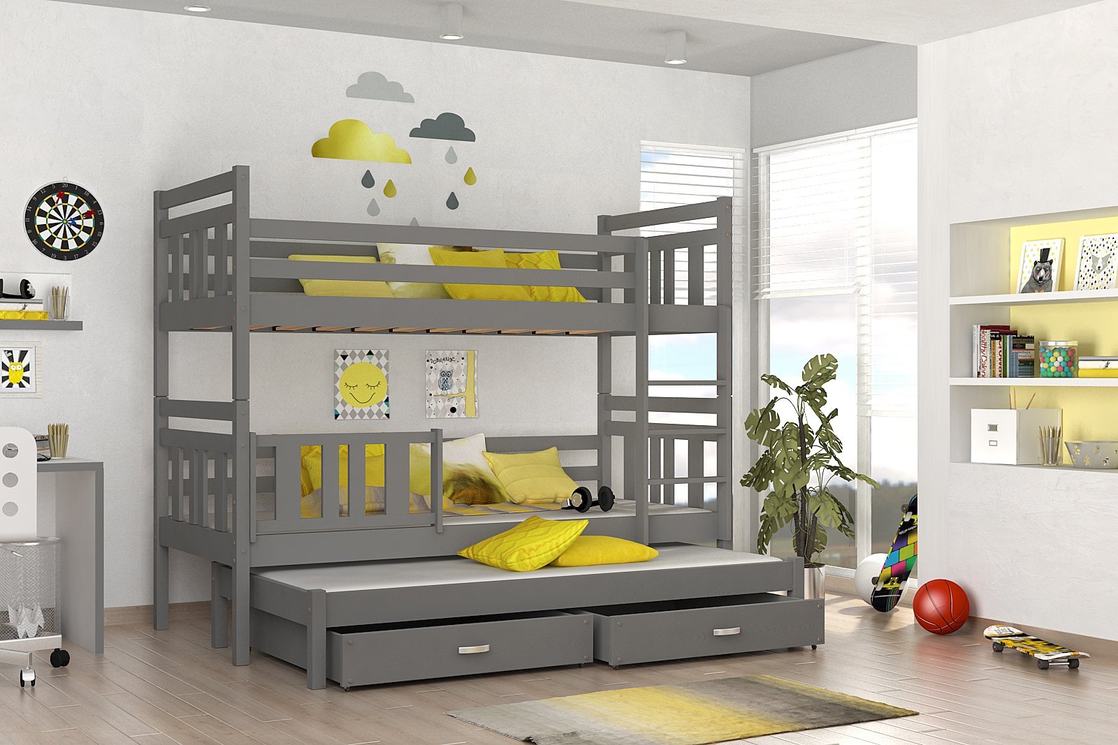 Koupit či nekoupit dětem patrovou postel?