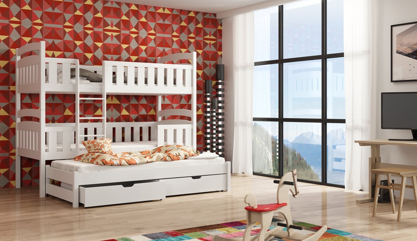 Koupit či nekoupit dětem patrovou postel?