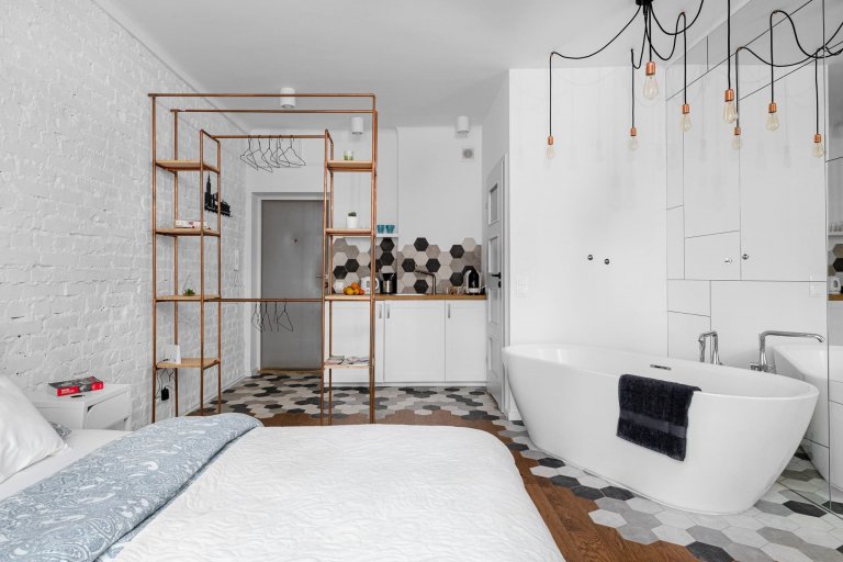 Kouzelný byt malých rozměrů ve starém činžovním domě