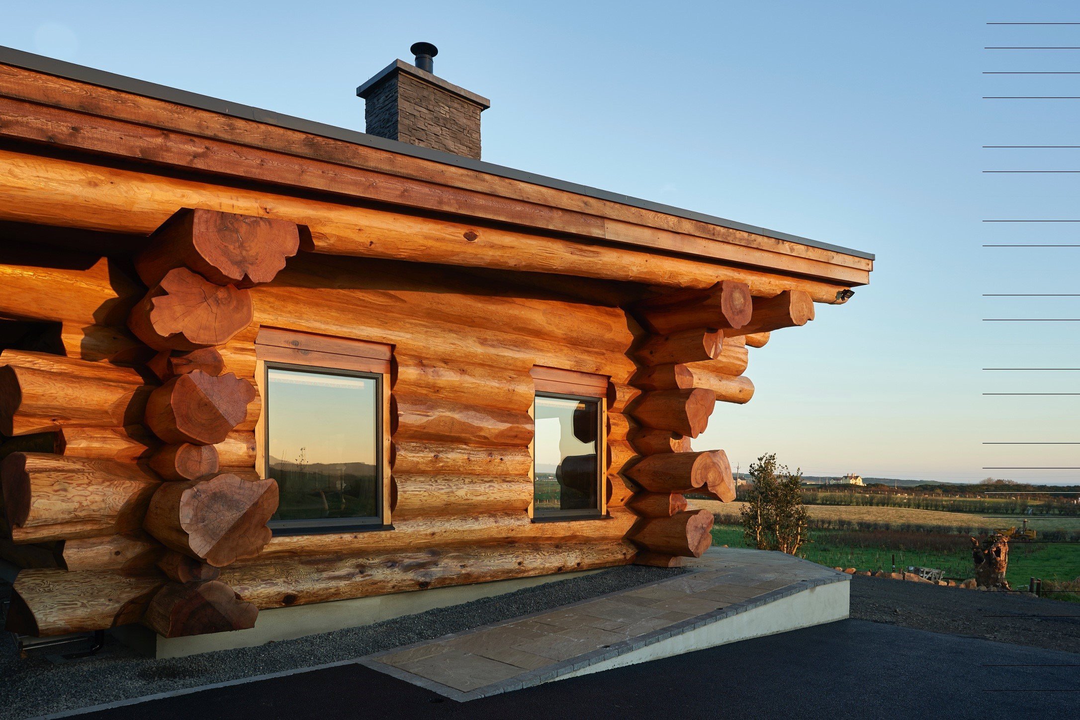 Kouzelný srub neobvyklého tvaru