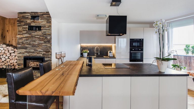 Kuchyně jako moderní galerie