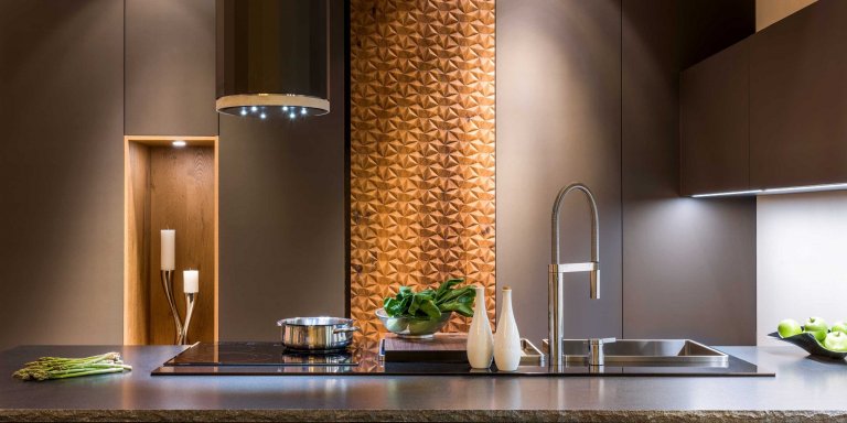 Kuchyně jako moderní galerie