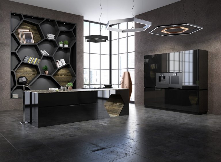 Kuchyně jako moderní galerie