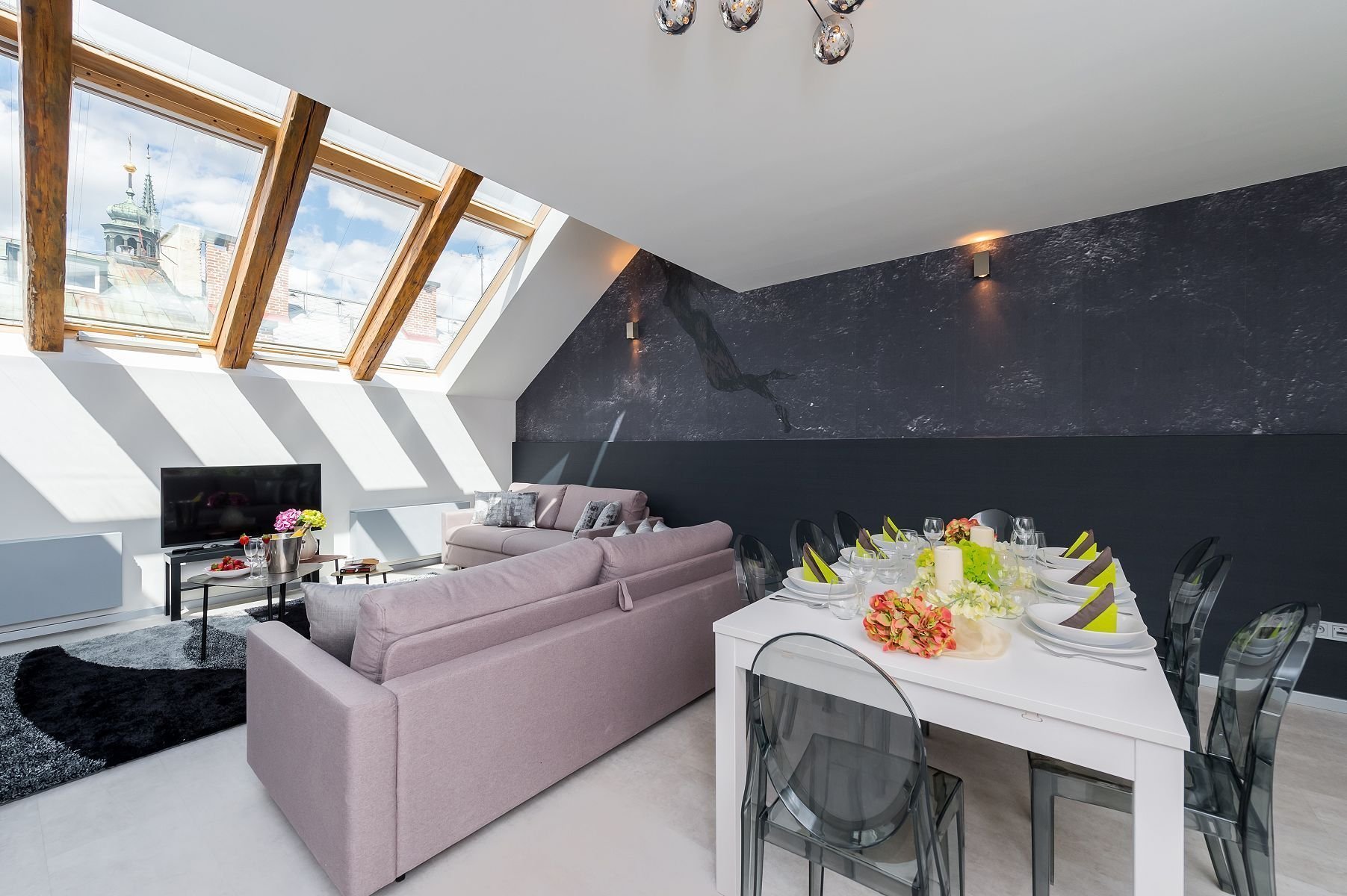 Luxusní mezonetový byt v centru Prahy