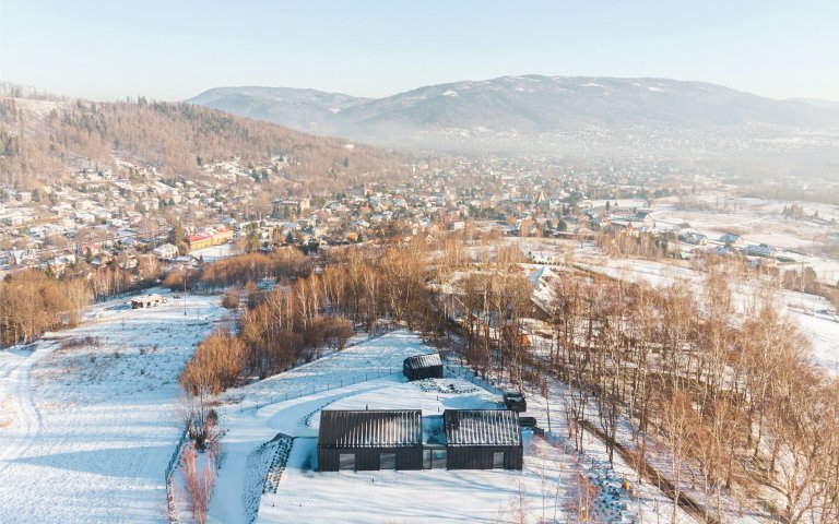 Moderní dům v horách