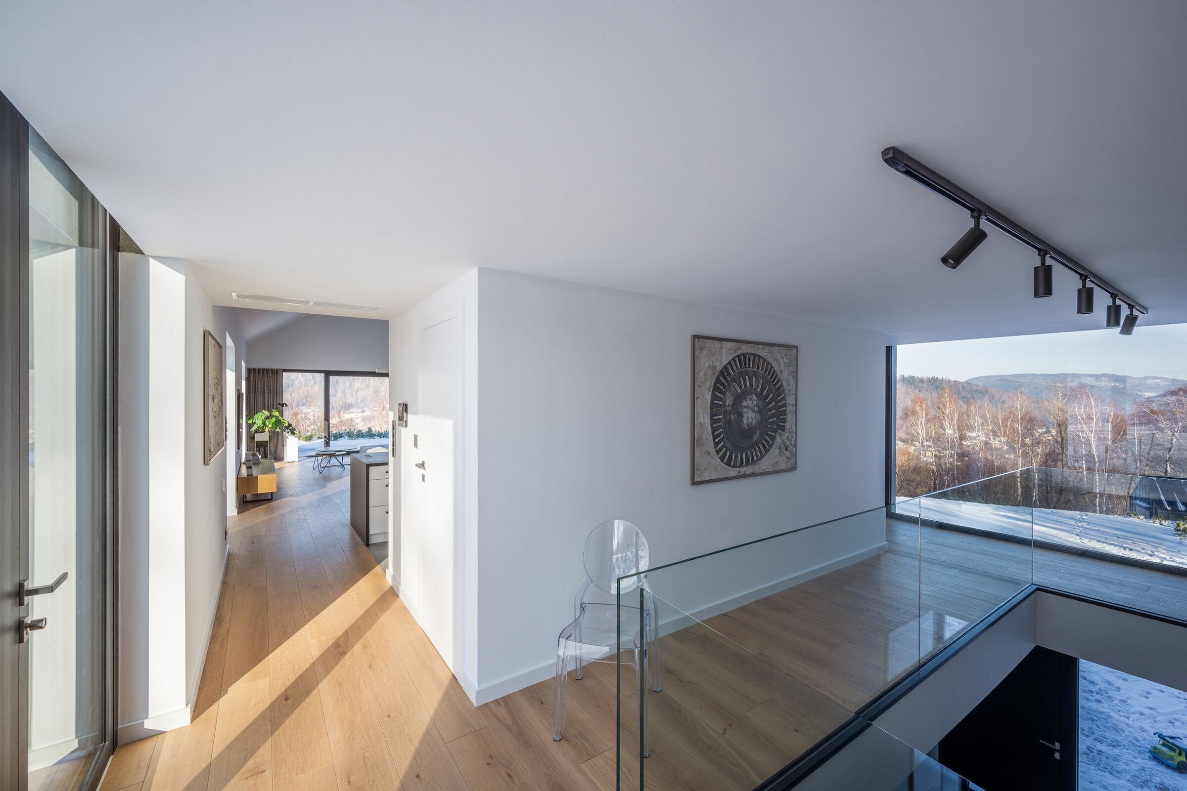 Moderní dům v horách