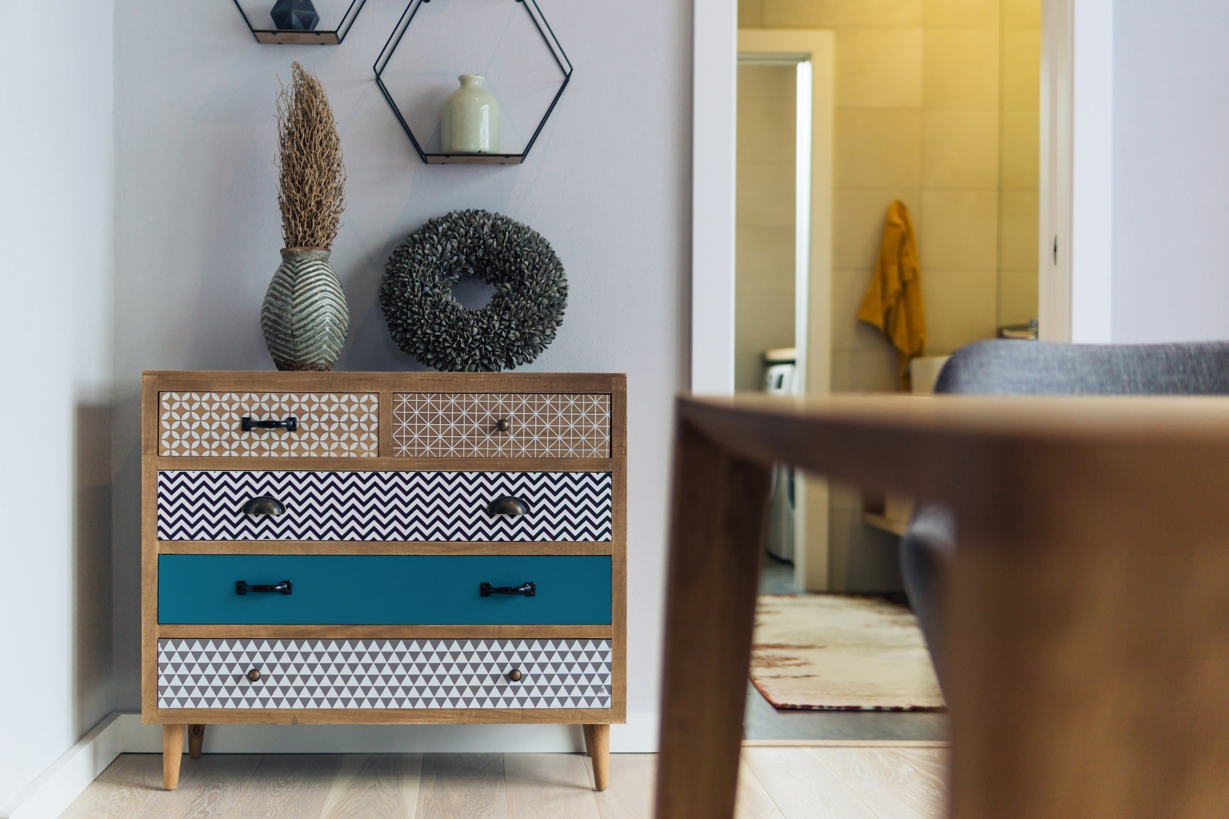 Moderní interiér s výhledem na Tatry